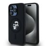 Karl Lagerfeld KLHMP15LSCMKCRHK iPhone 15 Pro 6.1" czarny/black hardcase Silicone Karl & Choupette MagSafe na NearMe.pl