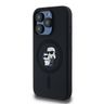 Karl Lagerfeld KLHMP15LSCMKCRHK iPhone 15 Pro 6.1" czarny/black hardcase Silicone Karl & Choupette MagSafe na NearMe.pl