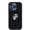 Karl Lagerfeld KLHMP15LSCMKCRHK iPhone 15 Pro 6.1" czarny/black hardcase Silicone Karl & Choupette MagSafe na NearMe.pl