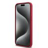 Karl Lagerfeld KLHMP15XSCMKCRHR iPhone 15 Pro Max 6.7" czerwony/red hardcase Silicone Karl & Choupette Ring MagSafe na NearMe.pl