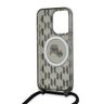 Karl Lagerfeld KLHMP15XHCKCKLCK iPhone 15 Pro Max 6.7" czarny/black hardcase IML Crossbody Monogram Karl & Choupette Head MagSafe na NearMe.pl
