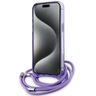 Karl Lagerfeld KLHMP15LHCKCKLCU iPhone 15 Pro 6.1" fioletowy/purple hardcase IML Crossbody Monogram Karl & Choupette Head MagSafe na NearMe.pl
