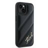 Karl Lagerfeld KLHCP15MPQDSMGK iPhone 15 Plus / 14 Plus 6.7" czarny/black hardcase Diagonal Quilted Script na NearMe.pl