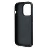 Karl Lagerfeld KLHCP14LPQDSMGK iPhone 14 Pro 6.1" czarny/black hardcase Diagonal Quilted Script na NearMe.pl