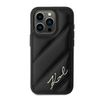 Karl Lagerfeld KLHCP15XPQDSMGK iPhone 15 Pro Max 6.7" czarny/black hardcase Diagonal Quilted Script na NearMe.pl