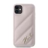 Karl Lagerfeld KLHCN61PQDSMGP iPhone 11 / Xr 6.1" różowy/pink hardcase Diagonal Quilted Script na NearMe.pl