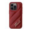 Karl Lagerfeld KLHCP15XPQDSMGR iPhone 15 Pro Max 6.7" czerwony/red hardcase Diagonal Quilted Script na NearMe.pl