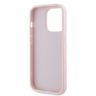 Karl Lagerfeld KLHCP14LPQDSMGP iPhone 14 Pro 6.1" różowy/pink hardcase Diagonal Quilted Script na NearMe.pl
