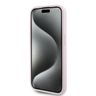 Karl Lagerfeld KLHCP15LPQDSMGP iPhone 15 Pro 6.1" różowy/pink hardcase Diagonal Quilted Script na NearMe.pl