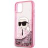 Karl Lagerfeld KLHCN61LNKHCP iPhone 11/XR różowy/pink hardcase Glitter Karl Head na NearMe.pl