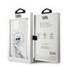 Karl Lagerfeld KLHMP12MLGCHSGH iPhone 12/12 Pro 6.1" hardcase transparent Liquid Glitter Choupette Head Magsafe na NearMe.pl