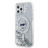 Karl Lagerfeld KLHMP12MLGCHSGH iPhone 12/12 Pro 6.1" hardcase transparent Liquid Glitter Choupette Head Magsafe na NearMe.pl