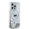Karl Lagerfeld KLHMP15XLGKISGH iPhone 15 Pro Max 6.7" hardcase transparent Liquid Glitter Karl Head Magsafe na NearMe.pl