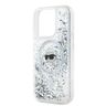 Karl Lagerfeld KLHMP15XLGKISGH iPhone 15 Pro Max 6.7" hardcase transparent Liquid Glitter Karl Head Magsafe na NearMe.pl