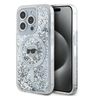 Karl Lagerfeld KLHMP15XLGKISGH iPhone 15 Pro Max 6.7" hardcase transparent Liquid Glitter Karl Head Magsafe na NearMe.pl