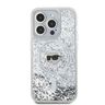 Karl Lagerfeld KLHMP15XLGKISGH iPhone 15 Pro Max 6.7" hardcase transparent Liquid Glitter Karl Head Magsafe na NearMe.pl