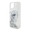 Karl Lagerfeld KLHMN61LGCHSGH iPhone 11 / Xr 6.1" hardcase transparent Liquid Glitter Choupette Head Magsafe na NearMe.pl