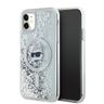 Karl Lagerfeld KLHMN61LGCHSGH iPhone 11 / Xr 6.1" hardcase transparent Liquid Glitter Choupette Head Magsafe na NearMe.pl