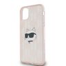 Karl Lagerfeld KLHCN61HKLPCHP iPhone11 / Xr 6.1" różowy/pink hardcase IML Choupette Head & Monogram na NearMe.pl