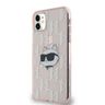 Karl Lagerfeld KLHCN61HKLPCHP iPhone11 / Xr 6.1" różowy/pink hardcase IML Choupette Head & Monogram na NearMe.pl