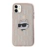 Karl Lagerfeld KLHCN61HKLPCHP iPhone11 / Xr 6.1" różowy/pink hardcase IML Choupette Head & Monogram na NearMe.pl