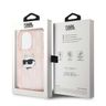Karl Lagerfeld KLHCP15LHKLPCHP iPhone 15 Pro 6.1" różowy/pink hardcase IML Choupette Head & Monogram na NearMe.pl