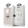 Karl Lagerfeld KLHCP14LHKLPCHP iPhone 14 Pro 6.1" różowy/pink hardcase IML Choupette Head & Monogram na NearMe.pl