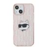 Karl Lagerfeld KLHCP15SHKLPCHP iPhone 15 / 14 / 13 6.1" różowy/pink hardcase IML Choupette Head & Monogram na NearMe.pl
