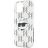 Karl Lagerfeld KLHCP15SHKLPCHT iPhone15 / 14 / 13 6.1" transparent hardcase IML Choupette Head & Monogram na NearMe.pl