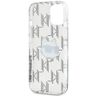 Karl Lagerfeld KLHCP15SHKLPCHT iPhone15 / 14 / 13 6.1" transparent hardcase IML Choupette Head & Monogram na NearMe.pl