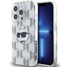 Karl Lagerfeld KLHCP15LHKLPCHT iPhone 15 Pro 6.1" transparent hardcase IML Choupette Head & Monogram na NearMe.pl