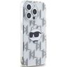 Karl Lagerfeld KLHCP15XHKLPCHT iPhone 15 Pro Max 6.7" transparent hardcase IML Choupette Head & Monogram na NearMe.pl