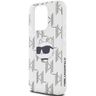 Karl Lagerfeld KLHCP15XHKLPCHT iPhone 15 Pro Max 6.7" transparent hardcase IML Choupette Head & Monogram na NearMe.pl