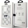 Karl Lagerfeld KLHCP15XHKLPCHT iPhone 15 Pro Max 6.7" transparent hardcase IML Choupette Head & Monogram na NearMe.pl