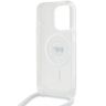 Karl Lagerfeld KLHMP15XHCKHNT iPhone 15 Pro Max 6.7" hardcase transparent Crossbody IML Karl Head Magsafe na NearMe.pl