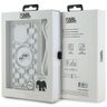 Karl Lagerfeld KLHMP15XHCKCKLCT iPhone 15 Pro Max 6.7" transparent hardcase IML Crossbody Monogram Karl & Choupette Head MagSafe na NearMe.pl