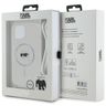 Karl Lagerfeld KLHMP15SHCKHNT iPhone 15 / 14 / 13 6.1" hardcase transparent Crossbody IML Karl Head Magsafe na NearMe.pl