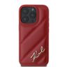 Karl Lagerfeld KLHCP16XPQDSMGR iPhone16 Pro Max 6.9" czerwony/red hardcase Quilted Signature na NearMe.pl