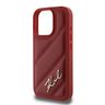 Karl Lagerfeld KLHCP16XPQDSMGR iPhone16 Pro Max 6.9" czerwony/red hardcase Quilted Signature na NearMe.pl