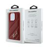 Karl Lagerfeld KLHCP16XPQDSMGR iPhone16 Pro Max 6.9" czerwony/red hardcase Quilted Signature na NearMe.pl