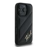 Karl Lagerfeld KLHCP16LPQDSMGK iPhone16 Pro 6.3" czarny/black hardcase Quilted Signature na NearMe.pl