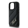Karl Lagerfeld KLHCP16LPQDSMGK iPhone16 Pro 6.3" czarny/black hardcase Quilted Signature na NearMe.pl