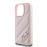 Karl Lagerfeld KLHCP16XPQDSMGP iPhone 16 Pro Max 6.9" różowy/pink hardcase Quilted Signature na NearMe.pl
