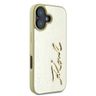 Karl Lagerfeld KLHCP16SPFMFBKMD iPhone16 6.1" złoty/gold hardcase Metal Signature na NearMe.pl
