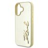 Karl Lagerfeld KLHCP16SPFMFBKMD iPhone16 6.1" złoty/gold hardcase Metal Signature na NearMe.pl
