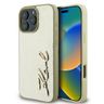 Karl Lagerfeld KLHCP16LPFMFBKMD iPhone 16 Pro 6.3" złoty/gold hardcase Metal Signature na NearMe.pl