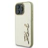 Karl Lagerfeld KLHCP16LPFMFBKMD iPhone 16 Pro 6.3" złoty/gold hardcase Metal Signature na NearMe.pl