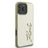 Karl Lagerfeld KLHCP16LPFMFBKMD iPhone 16 Pro 6.3" złoty/gold hardcase Metal Signature na NearMe.pl