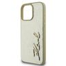 Karl Lagerfeld KLHCP16LPFMFBKMD iPhone 16 Pro 6.3" złoty/gold hardcase Metal Signature na NearMe.pl