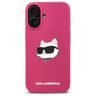 Karl Lagerfeld KLHMP16SSCHPPLF iPhone 16 6.1" fuksja/fuschia hardcase Silicone Choupette Head Print MagSafe na NearMe.pl